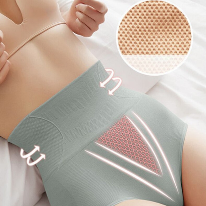 Faja moldeadora de cintura alta Braga Faja – Pack de 3 colores (gris, beige y negro)